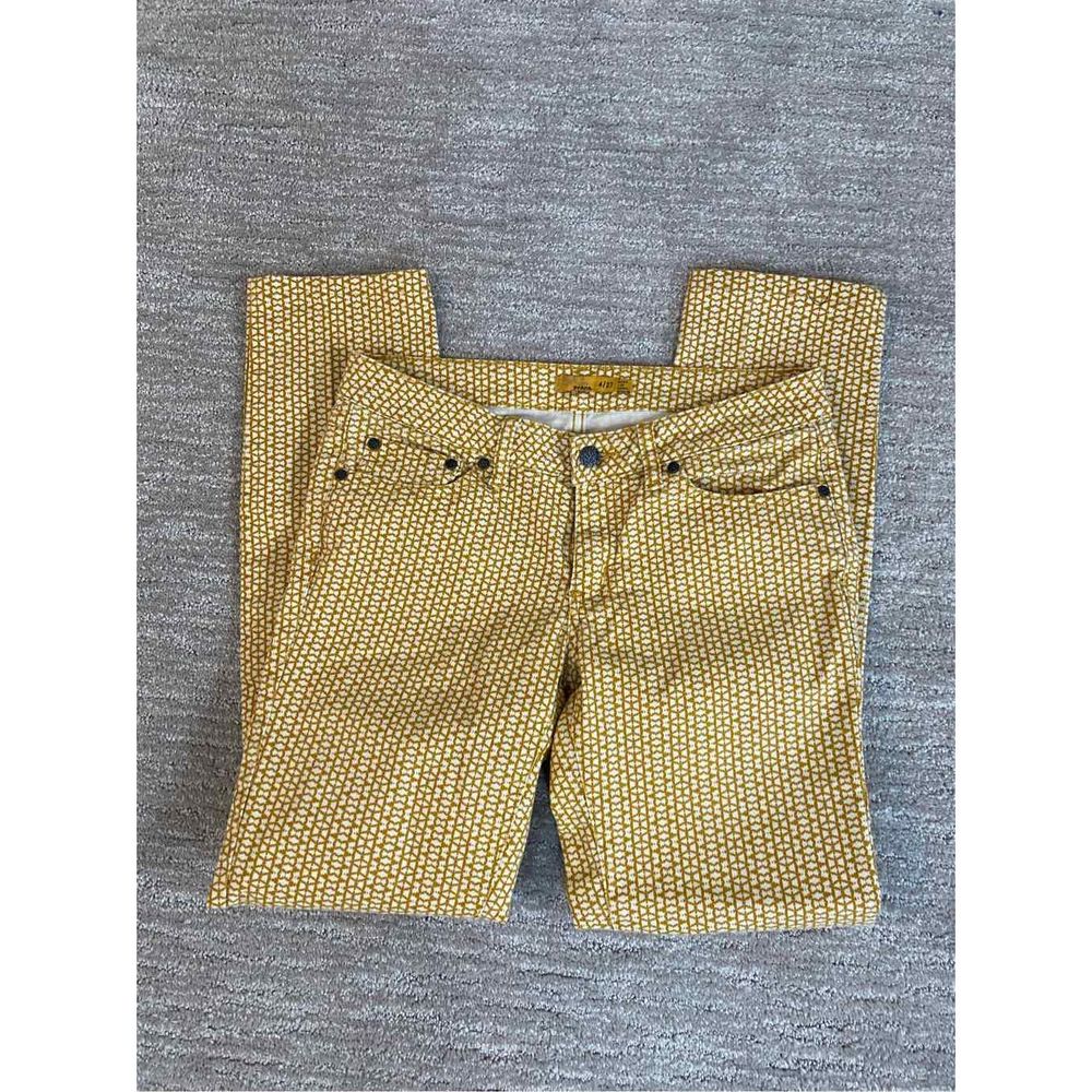 Prana Mustard Yellow active pant 4/27